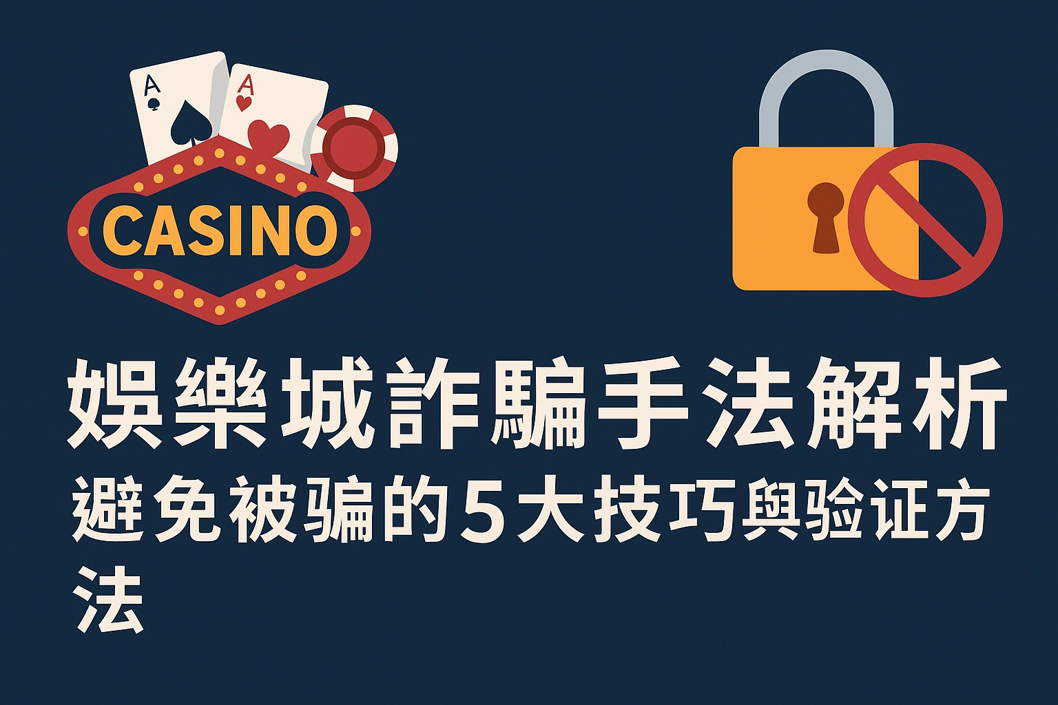 5大娛樂城詐騙手法與防範技巧